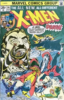 X-Men Issue #94 (First Appearance of the New X-Men) and X-Men Issue #10 (First Appearance of Kazar)